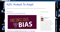 Desktop Screenshot of analysttoangel.com